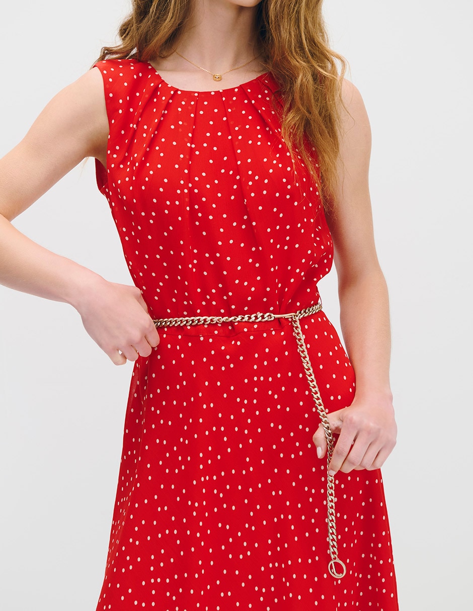 Vestido midi casual Akira para mujer 3