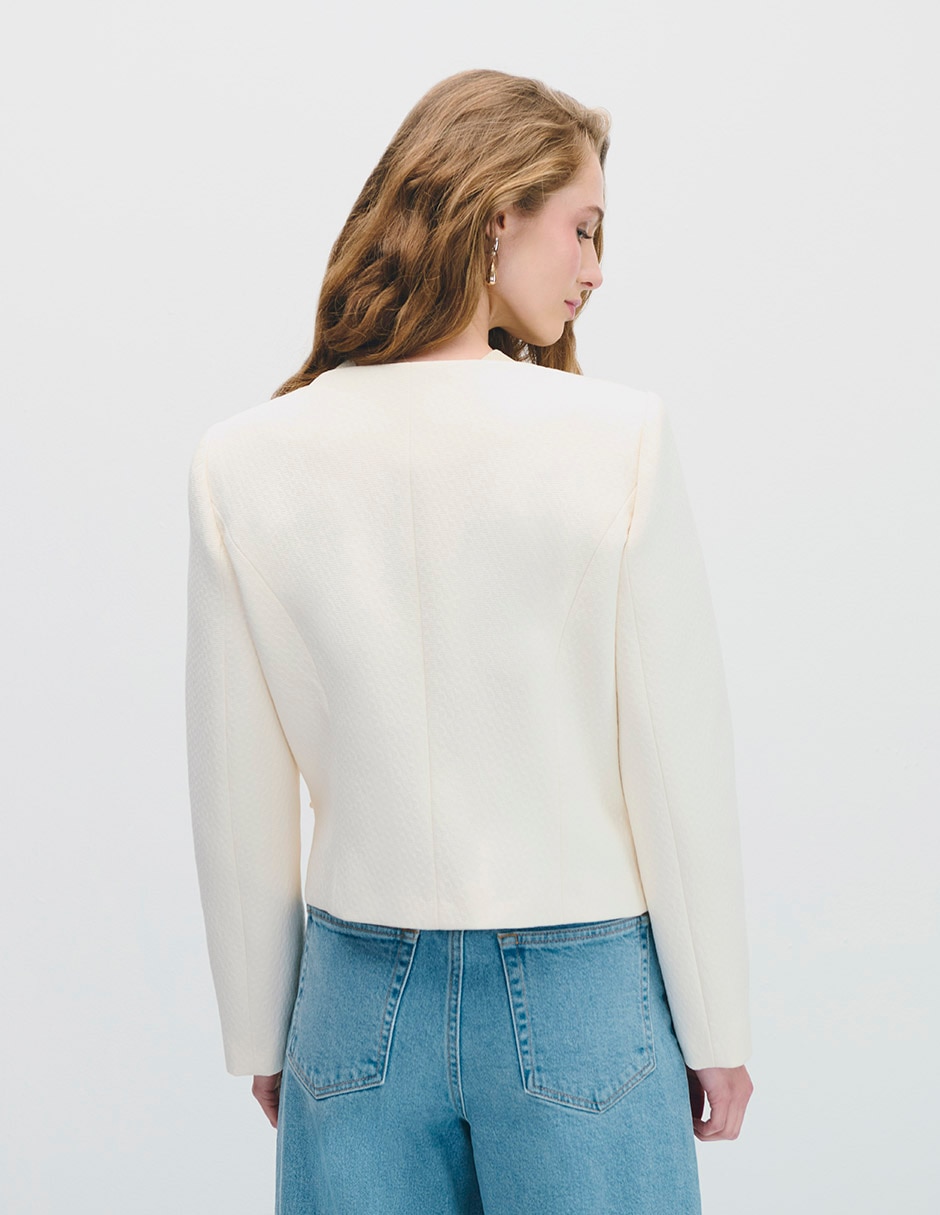 Chamarra casual julioimpermeable de algodón para mujer