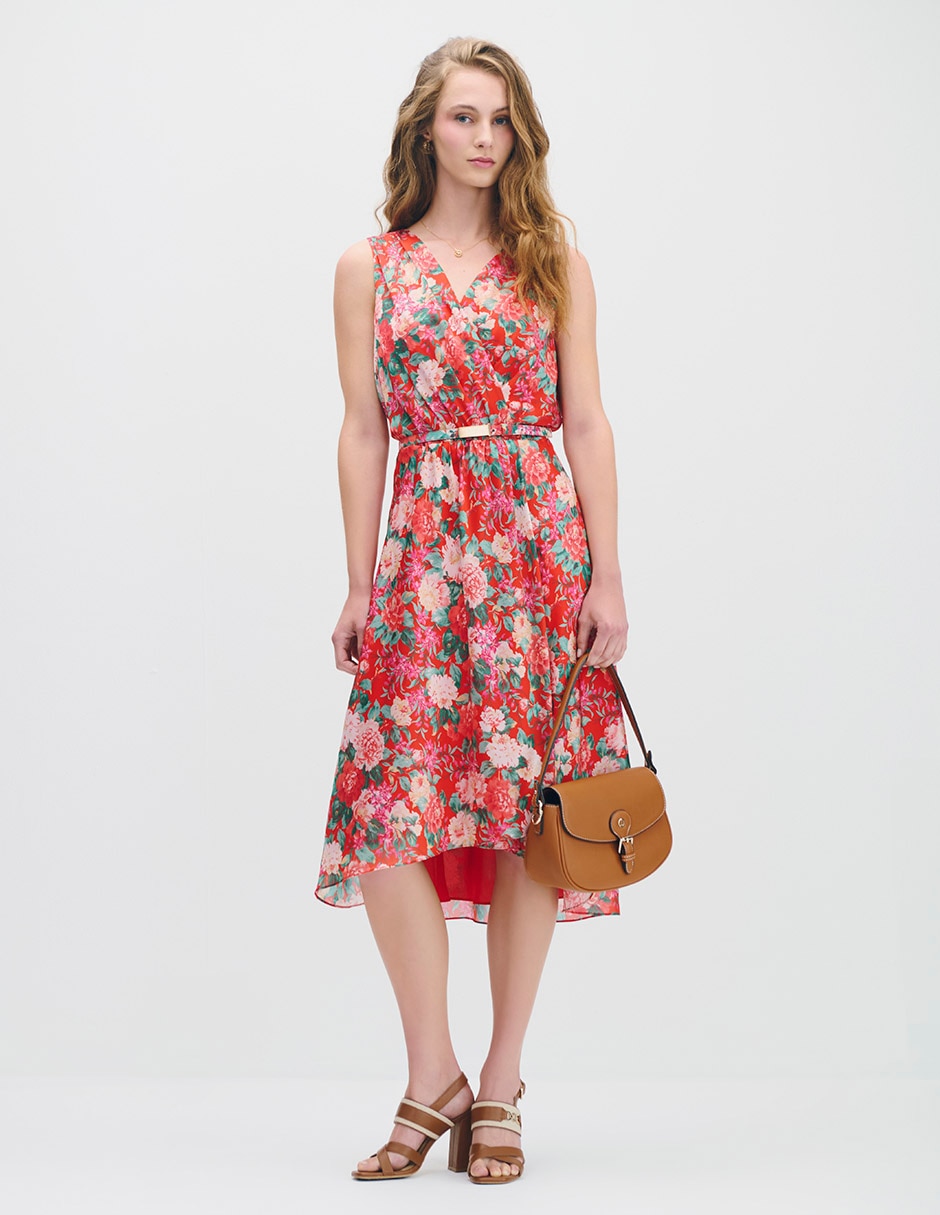 Vestido midi casual akira para mujer Vestido midi casual akira para mujer
