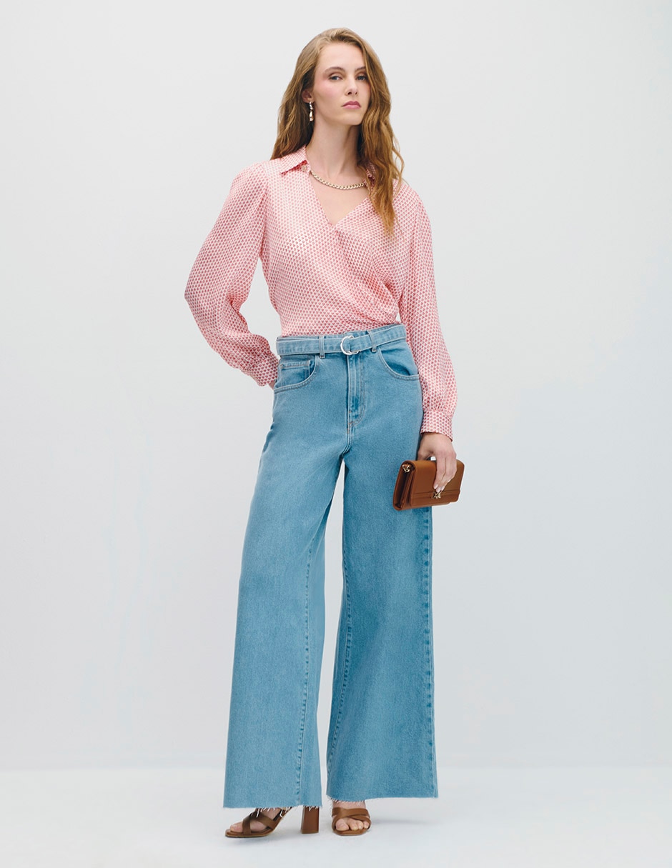 Blusa manga larga para mujer 2