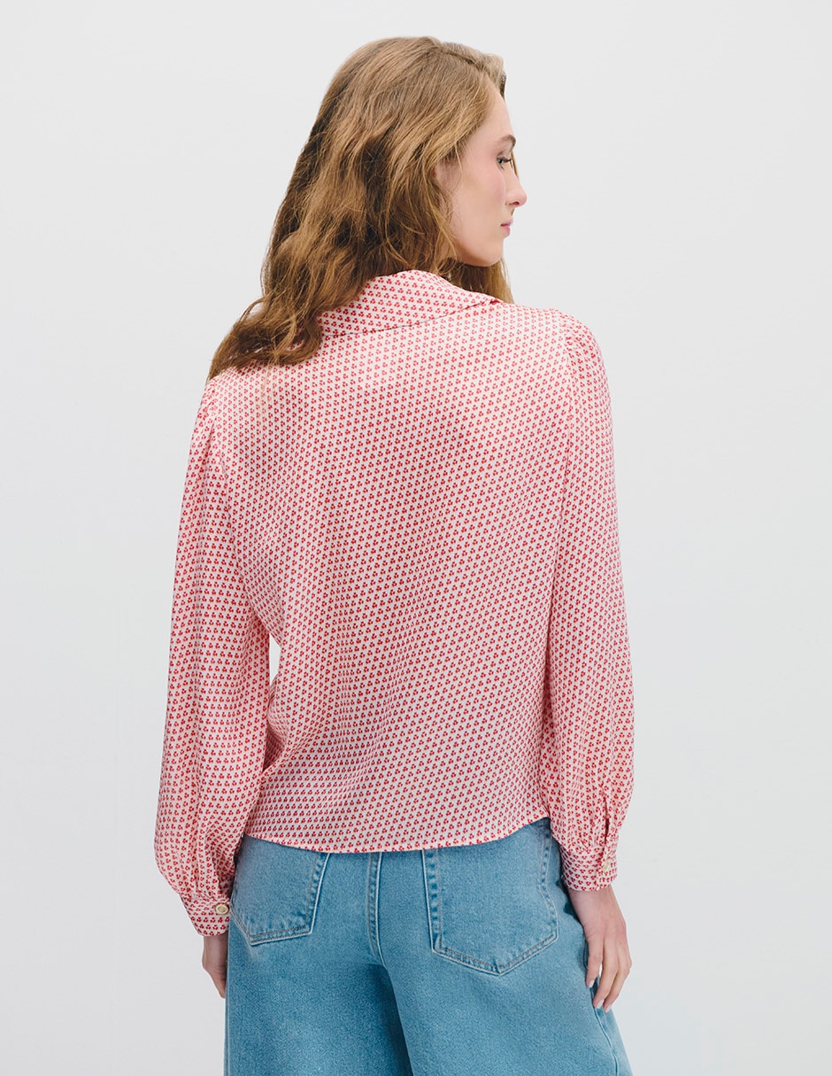 Blusa manga larga para mujer 3