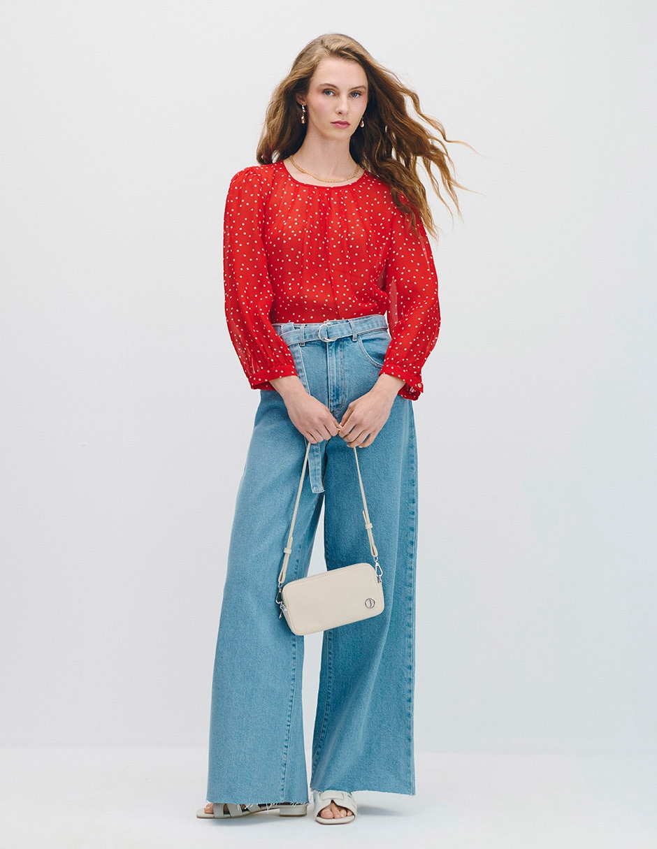 Blusa manga larga para mujer 2