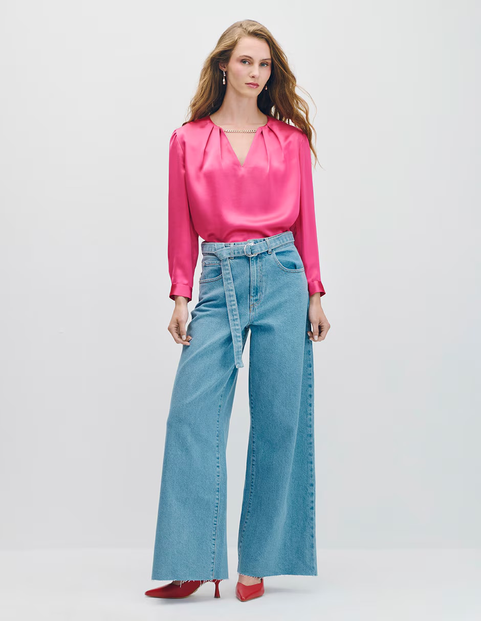 Blusa manga larga para mujer 2