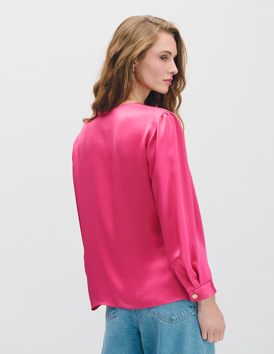 Blusa manga larga para mujer 3