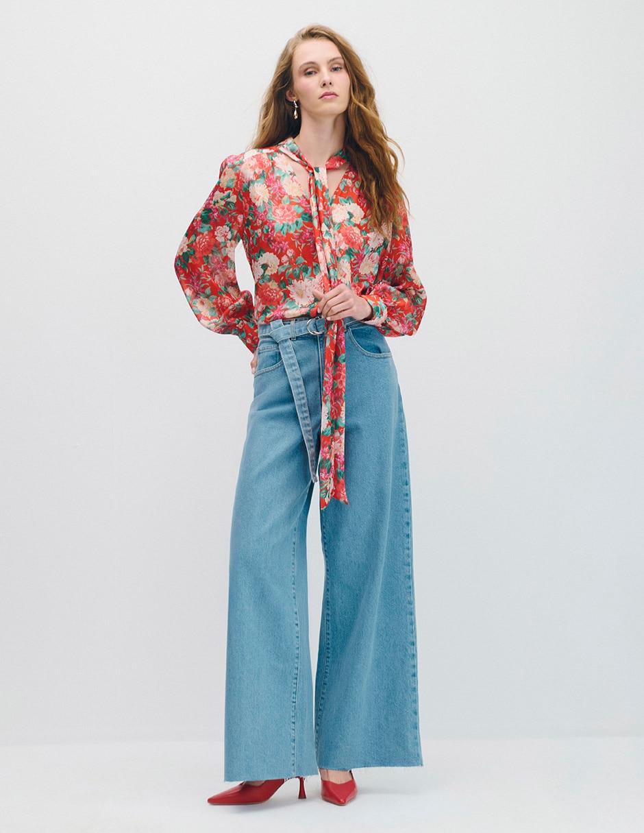 Blusa manga larga para mujer 2