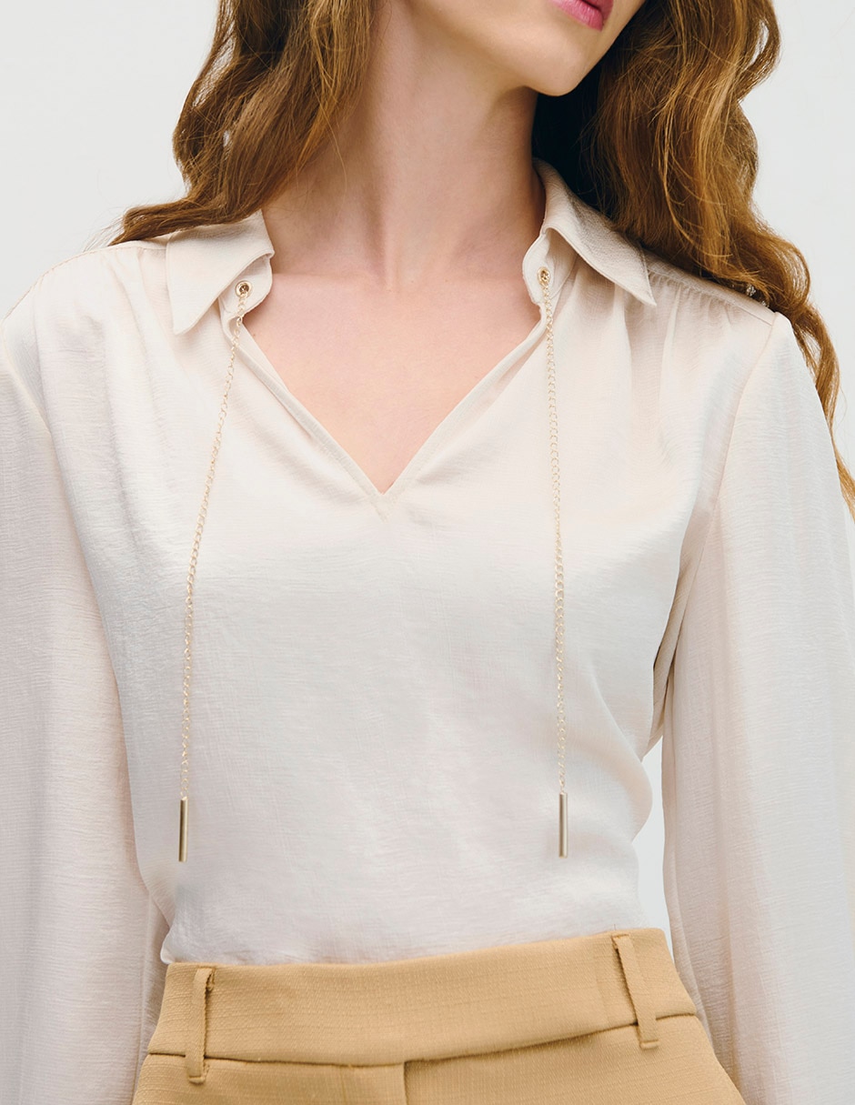 Blusa manga larga para mujer 2