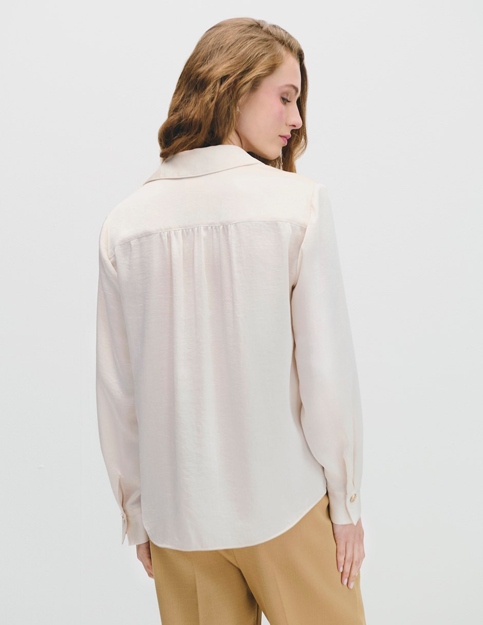 Blusa manga larga para mujer 3