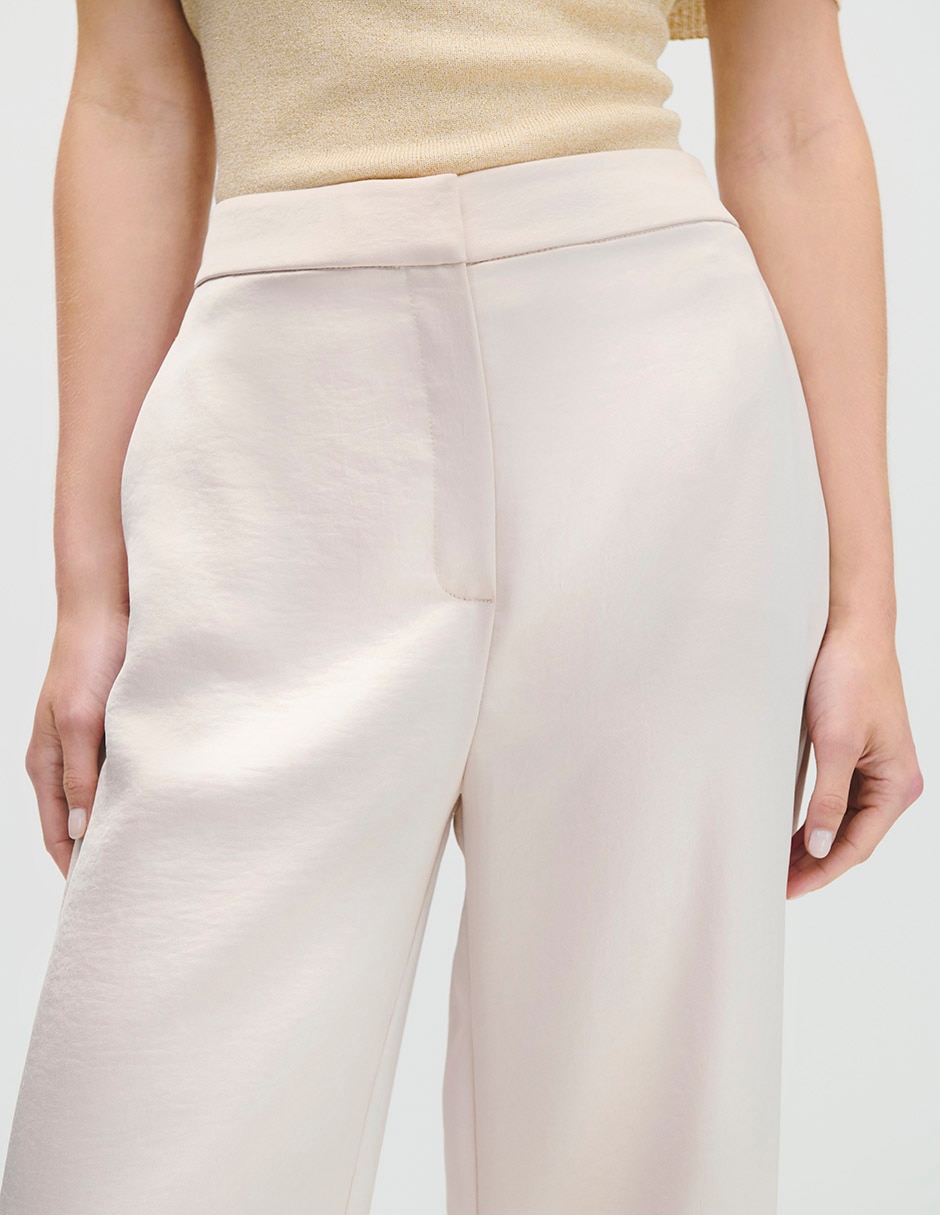 Pantalón relaxed wide leg para mujer 2