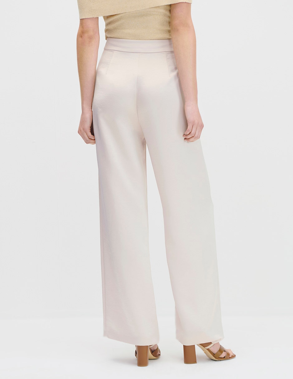 Pantalón relaxed wide leg para mujer 4