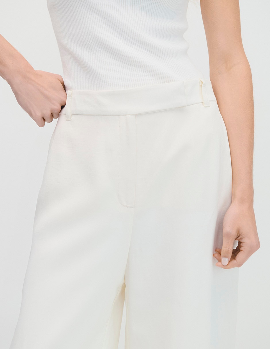 Pantalón relaxed amplio para mujer 4