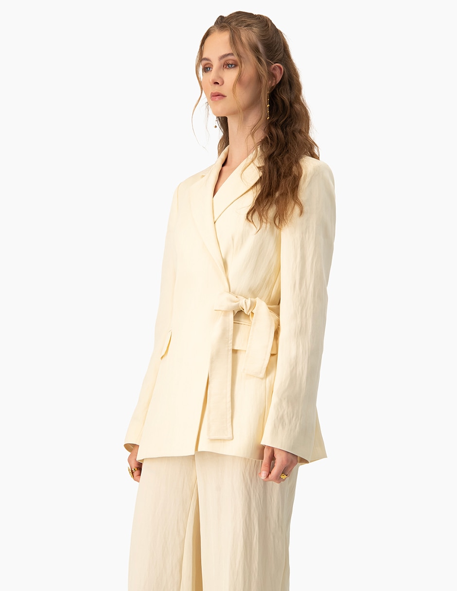Saco sastreado casual para mujer 5