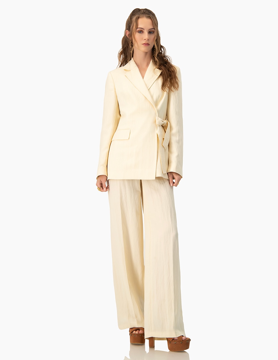 Saco sastreado casual para mujer 4