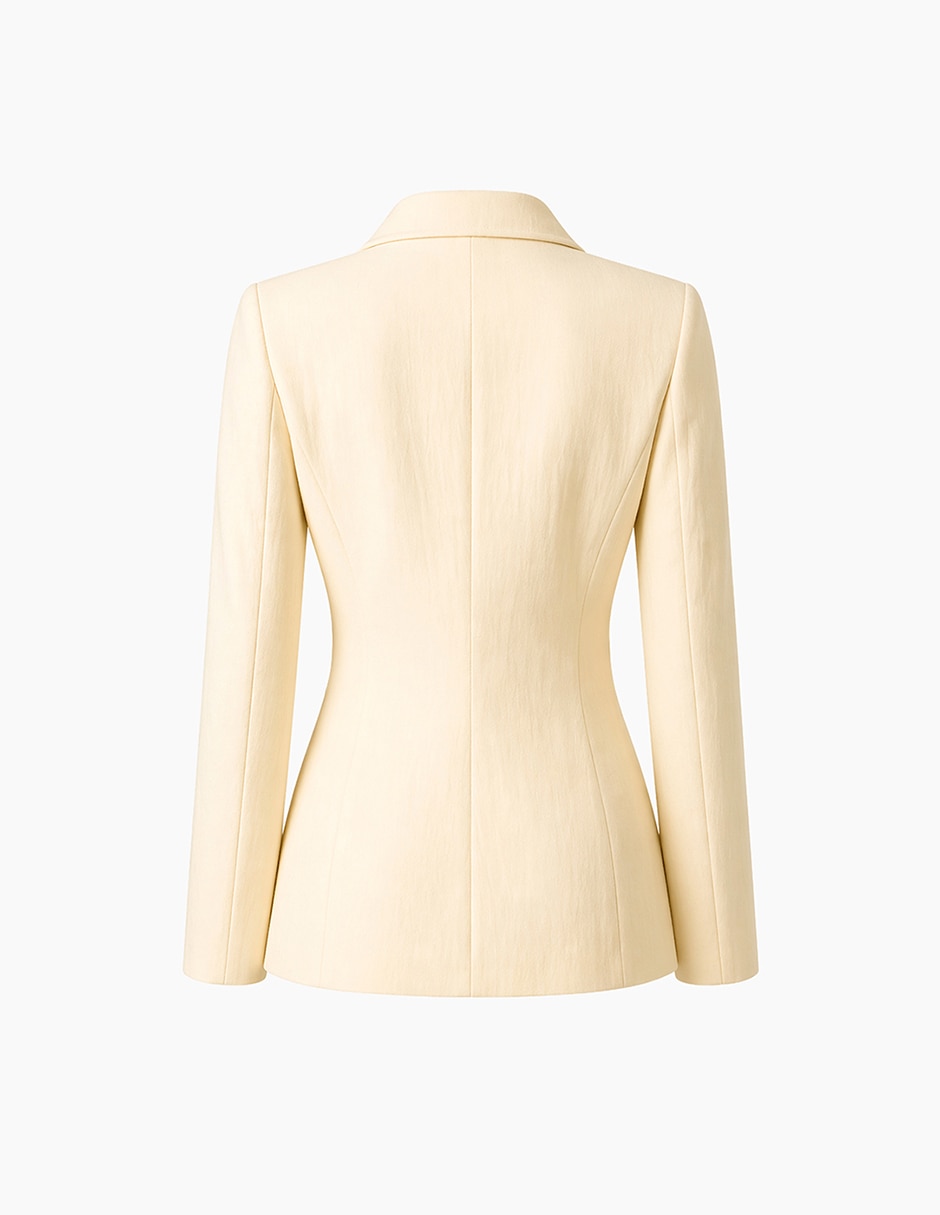 Saco sastreado casual para mujer 6