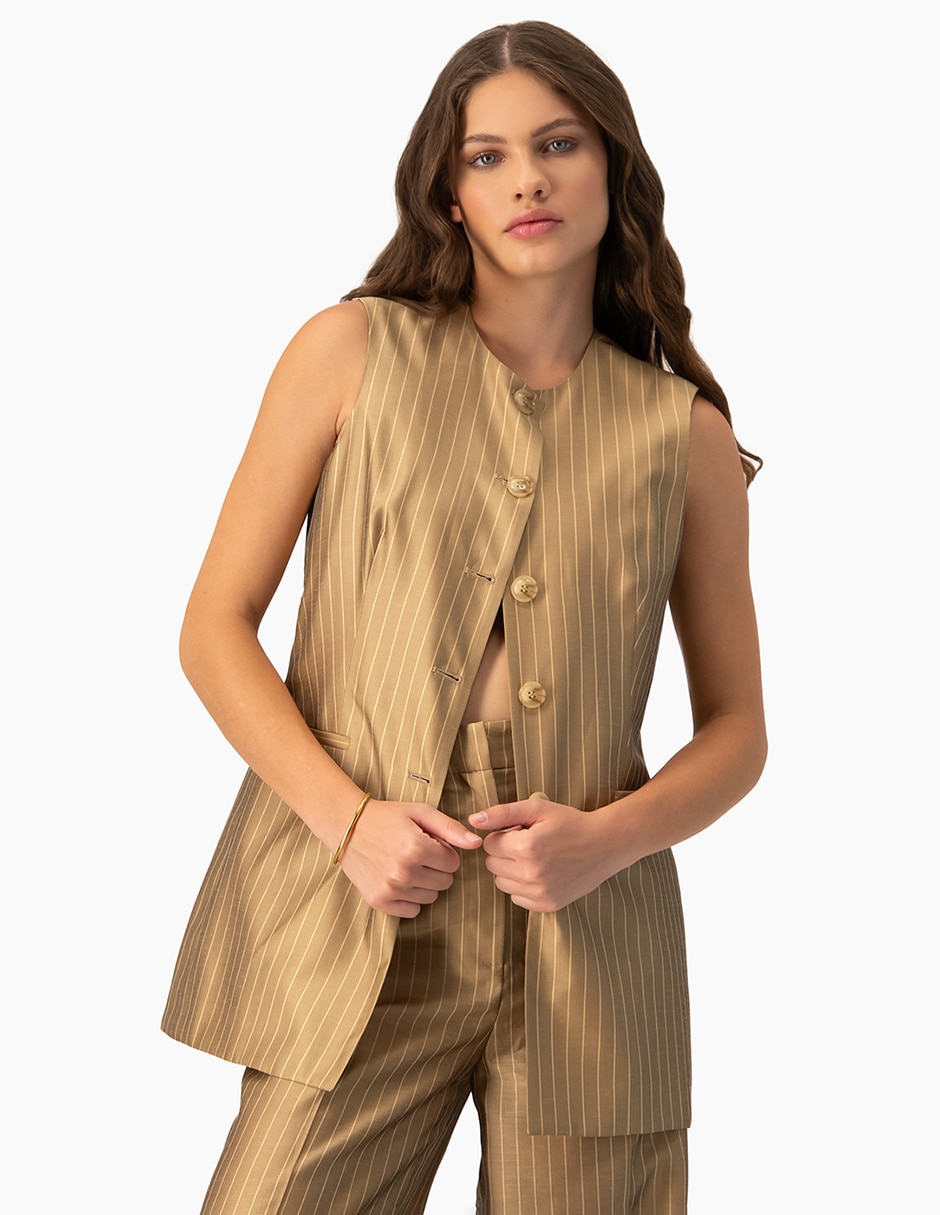 Chaleco No de Lyocell para mujer