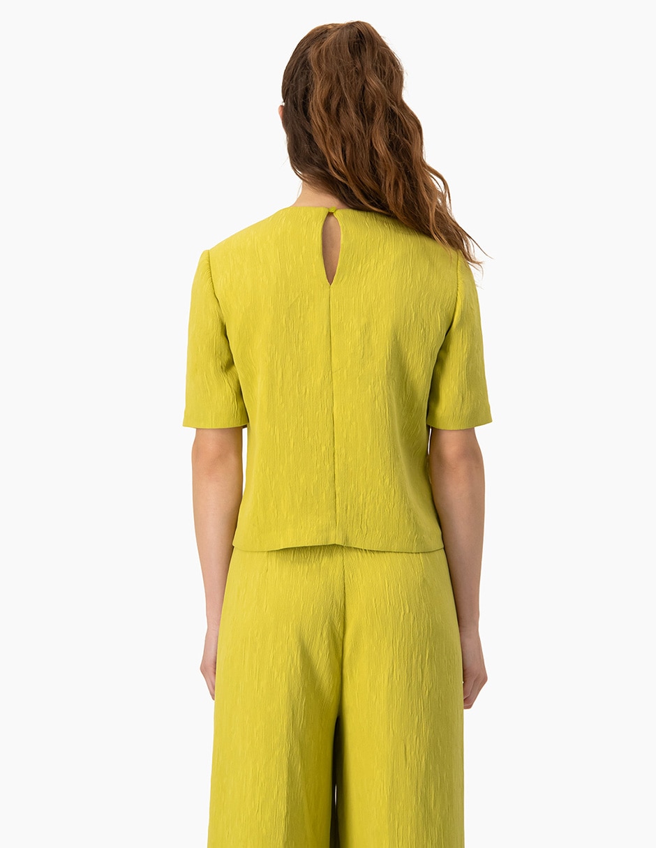 Blusa manga corta para mujer 2