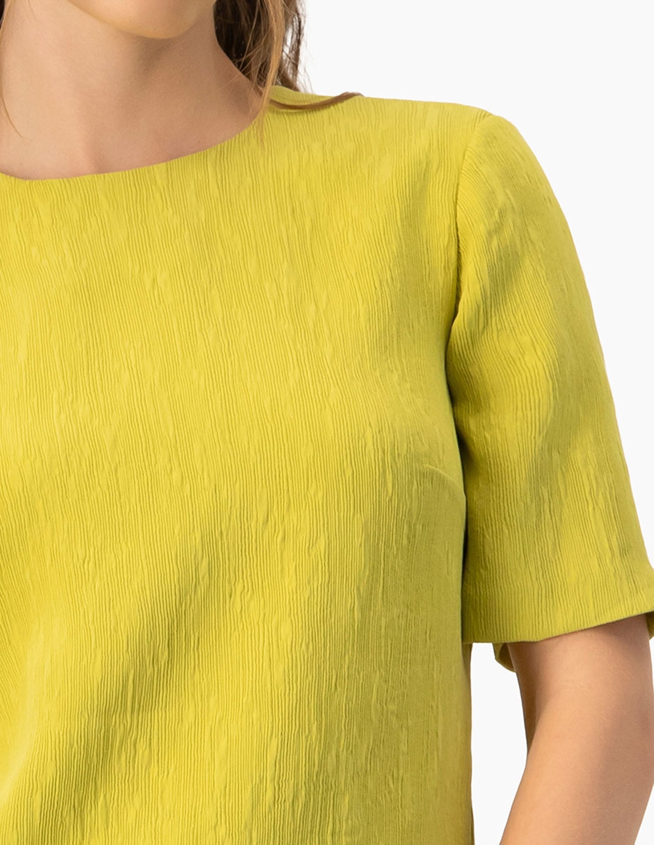 Blusa manga corta para mujer 6