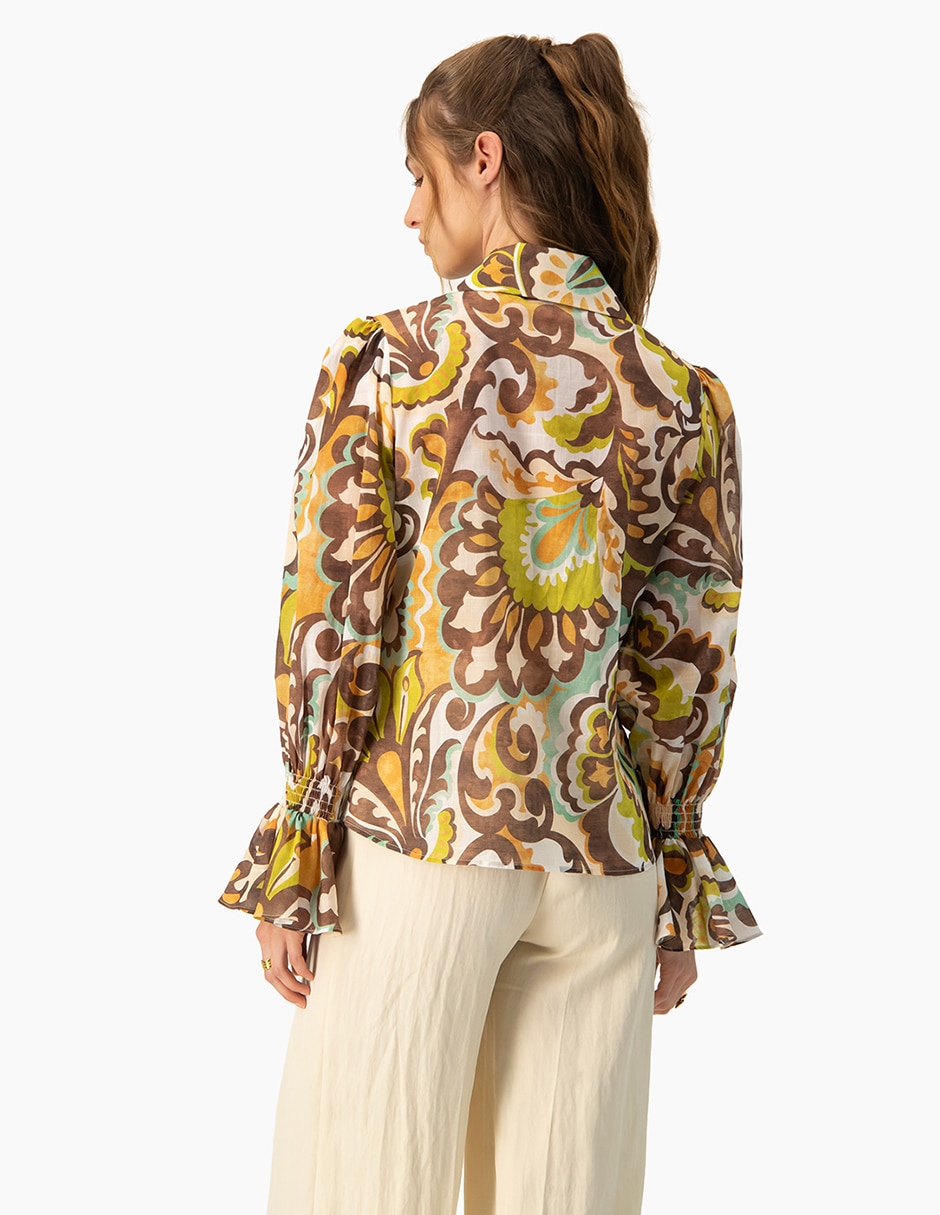 Blusa manga larga para mujer 2