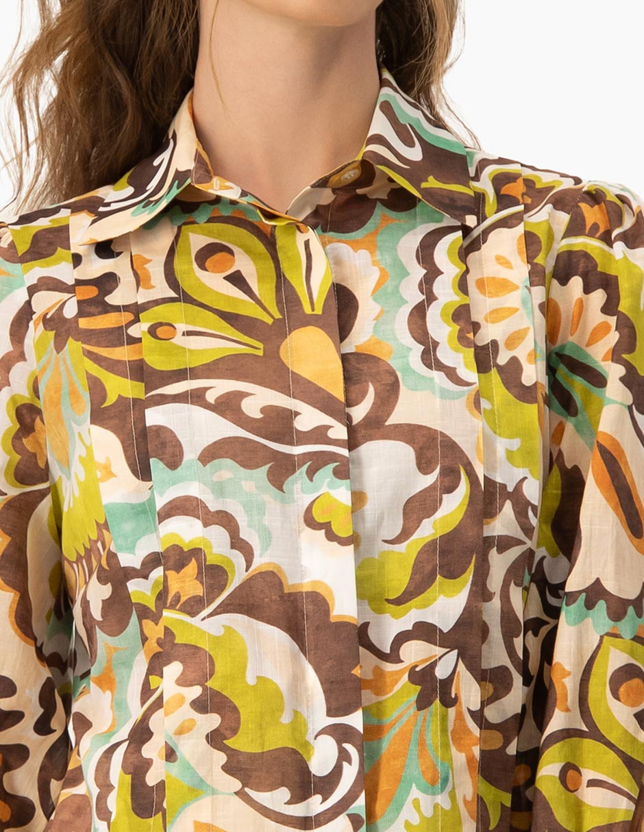 Blusa manga larga para mujer 5