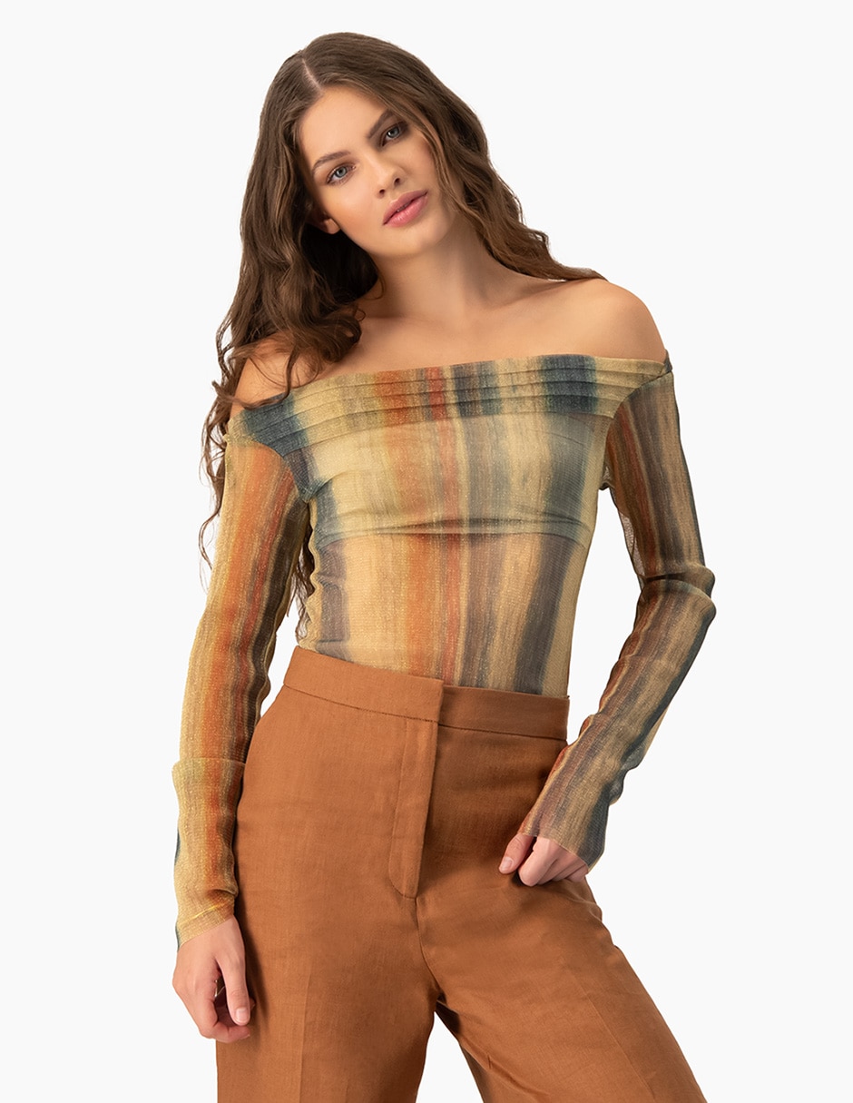 Blusa manga larga para mujer 3