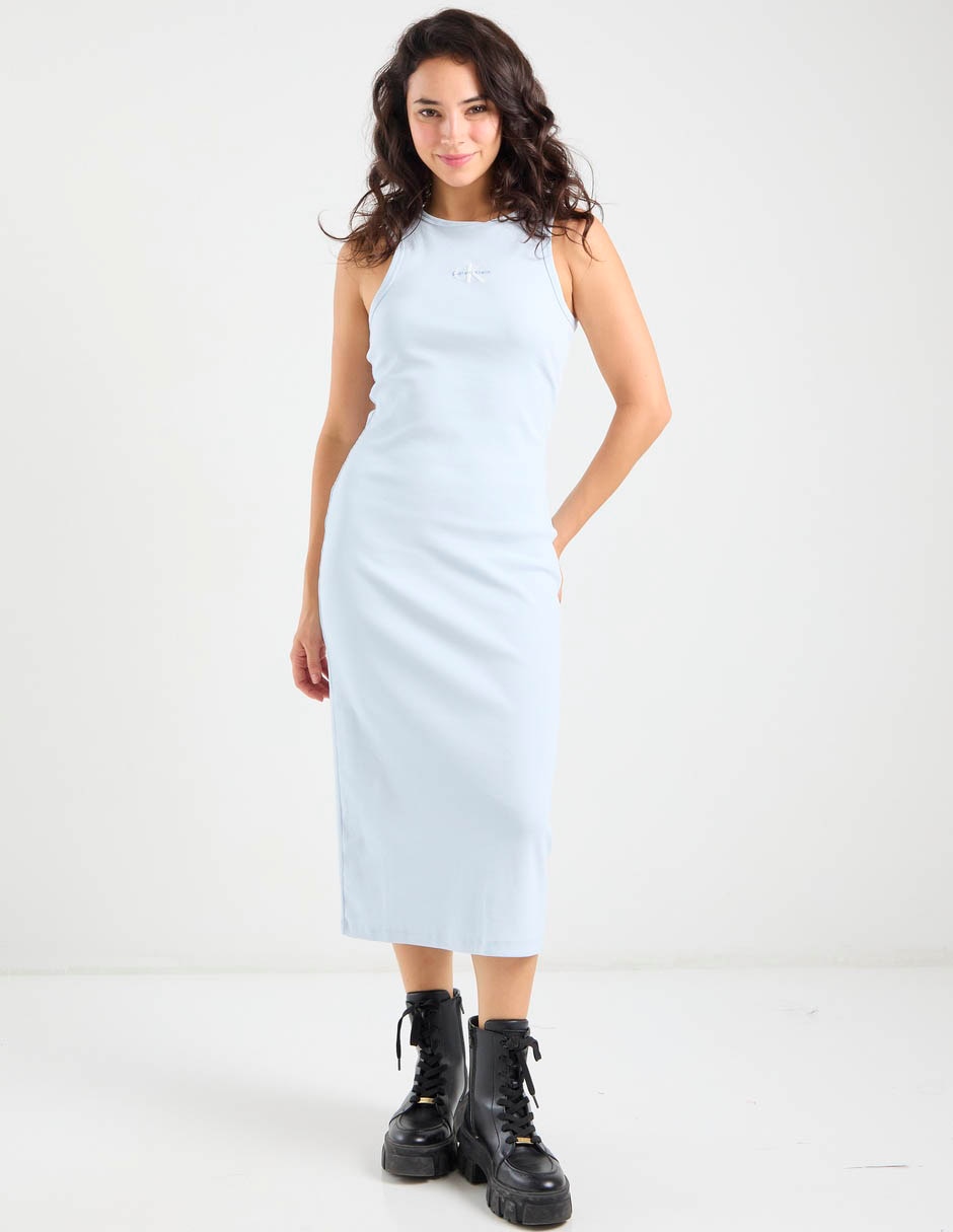 Vestido midi casual Calvin Klein para mujer