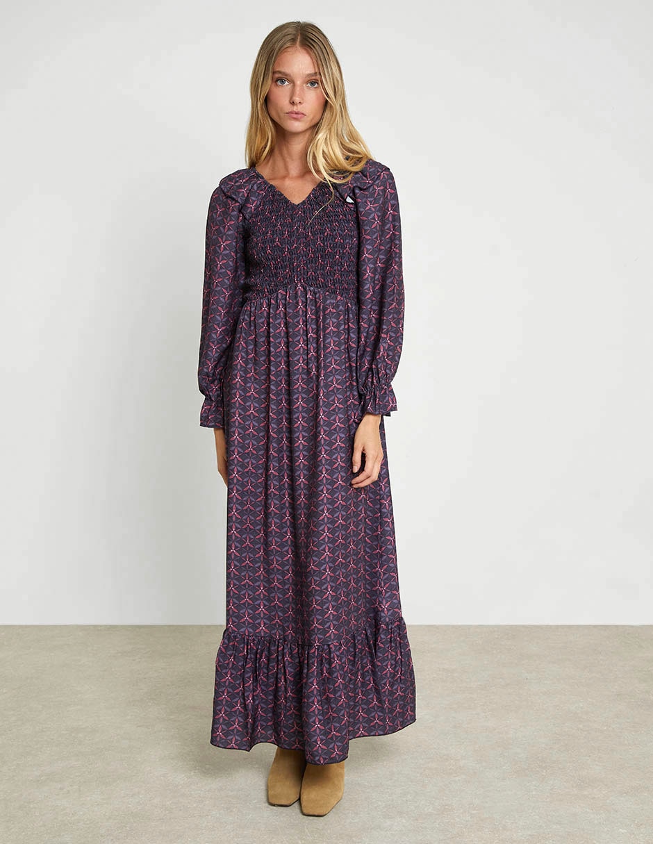 Vestido largo casual para mujer