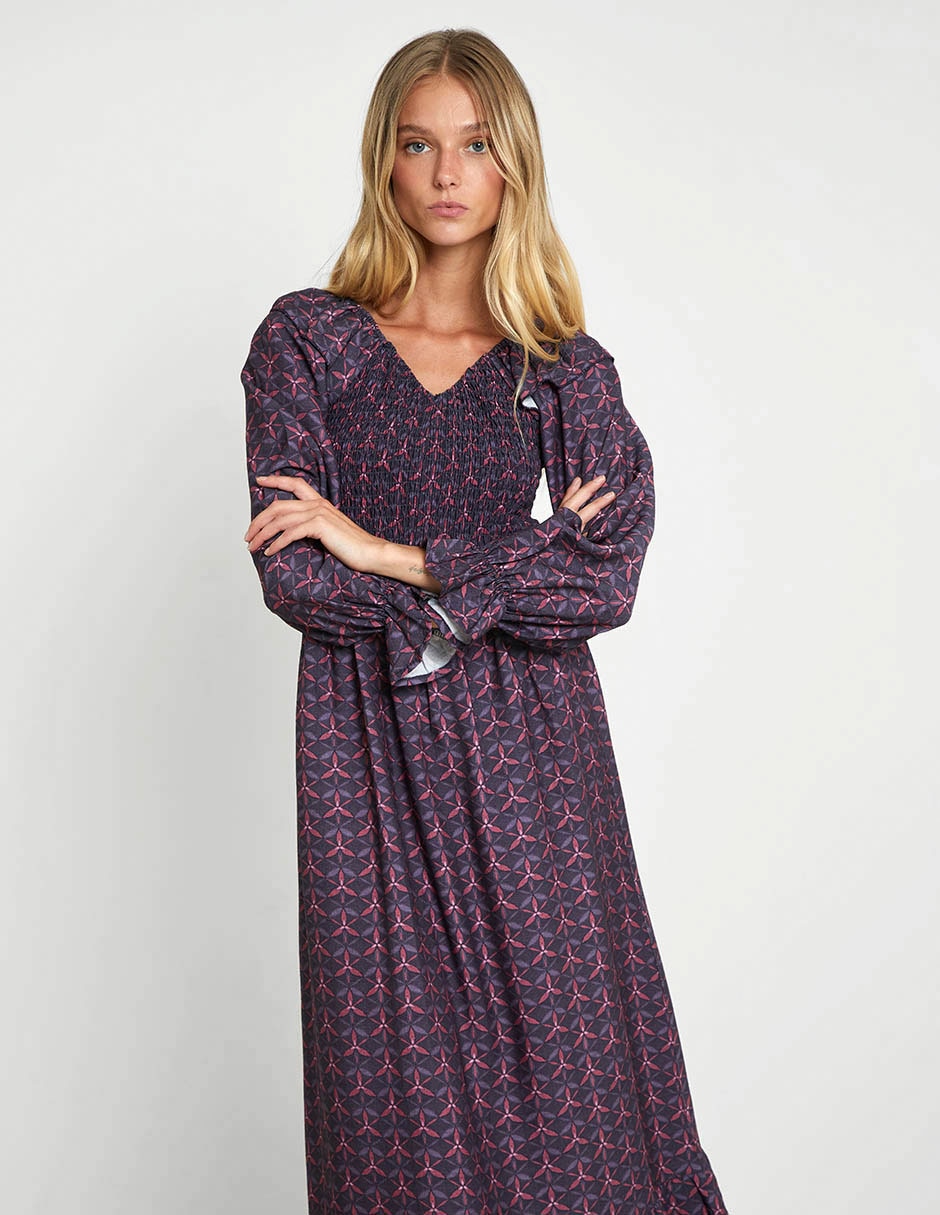Vestido largo casual para mujer 4