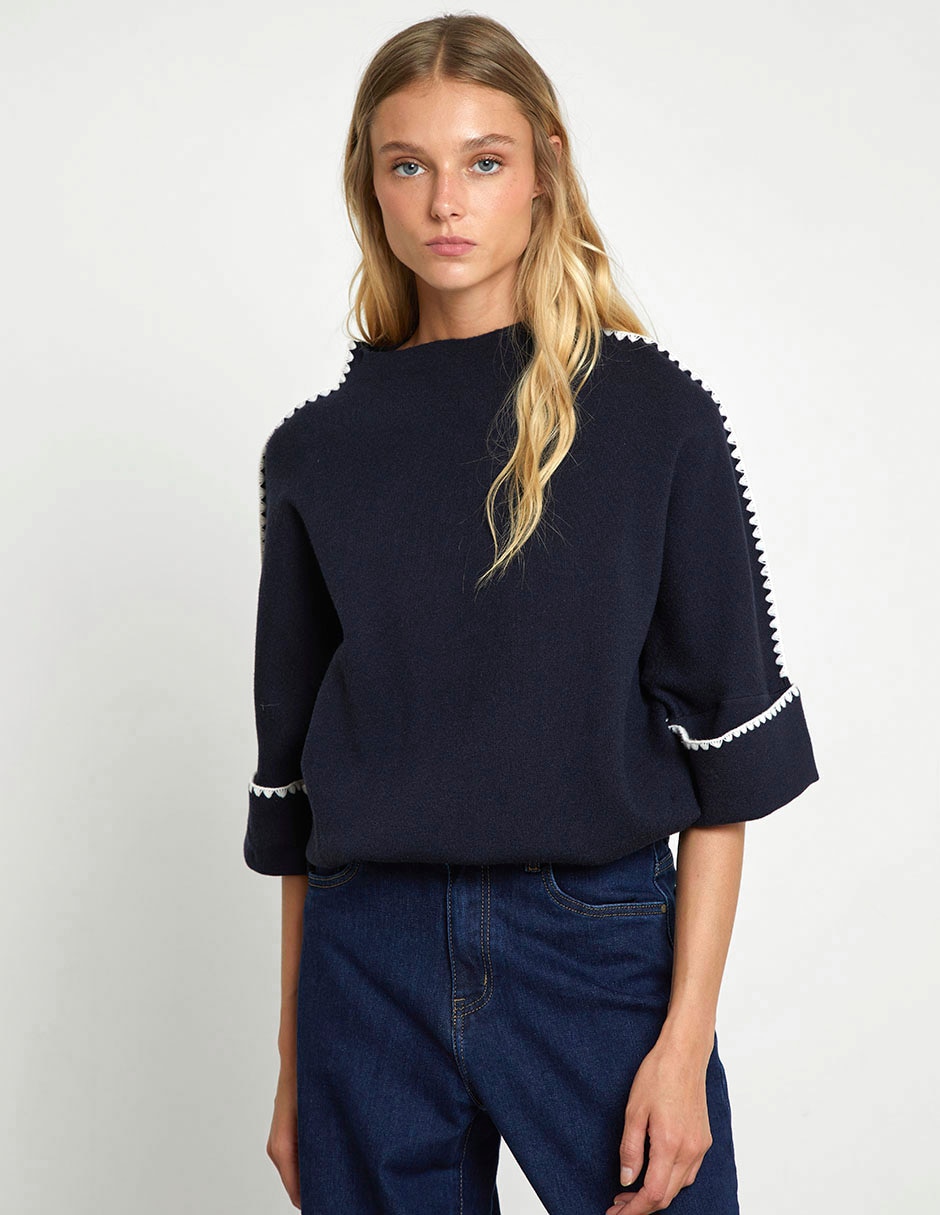 Suéter cuello simulado para mujer Suéter cuello simulado para mujer