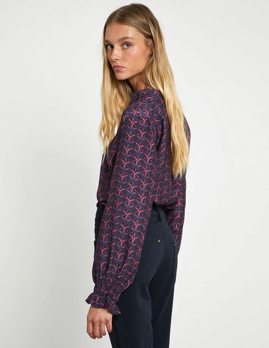 Blusa manga larga para mujer 2