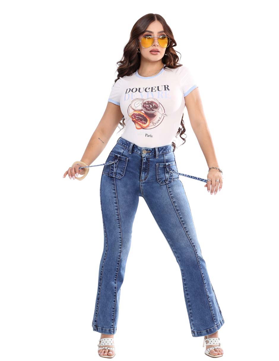 Jeans campana para mujer 5