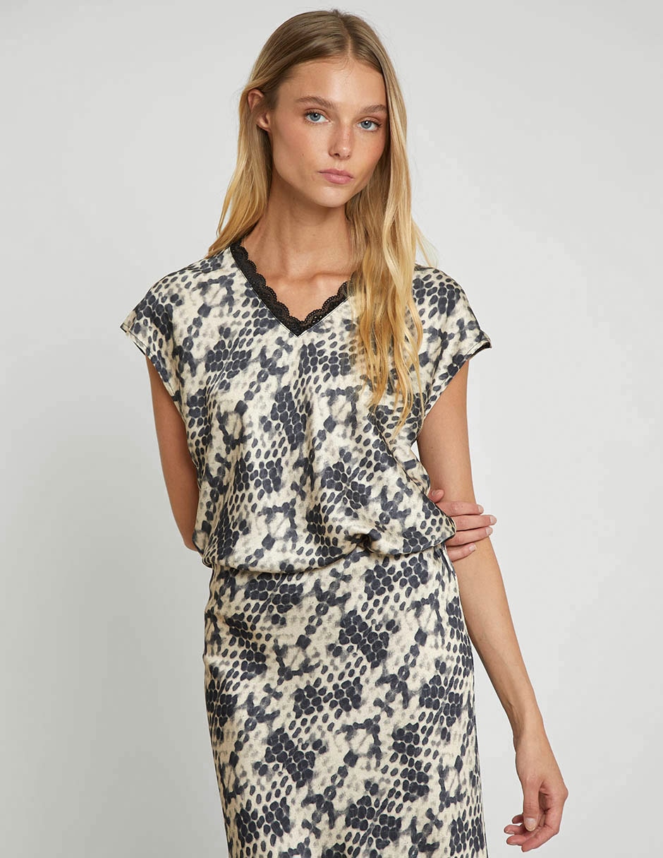 Blusa manga corta para mujer Blusa manga corta para mujer
