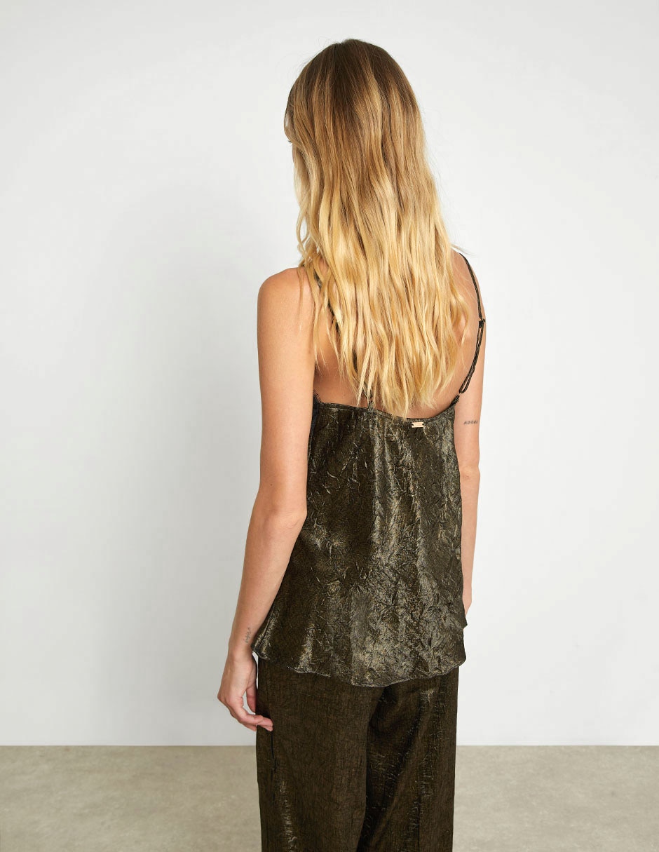 Blusa sin manga para mujer 2