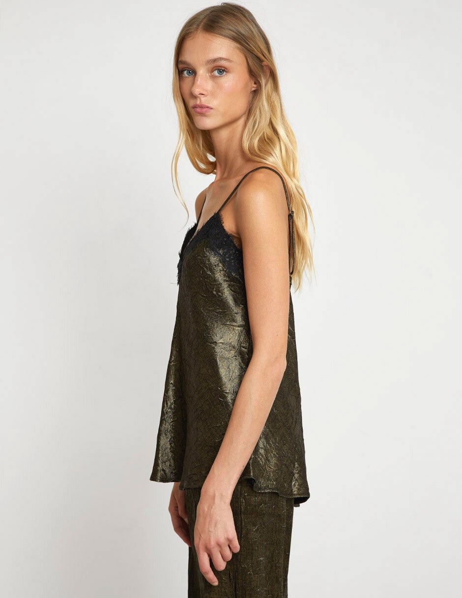 Blusa sin manga para mujer 4