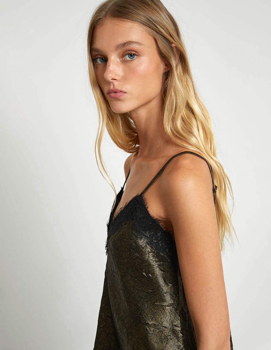 Blusa sin manga para mujer 5