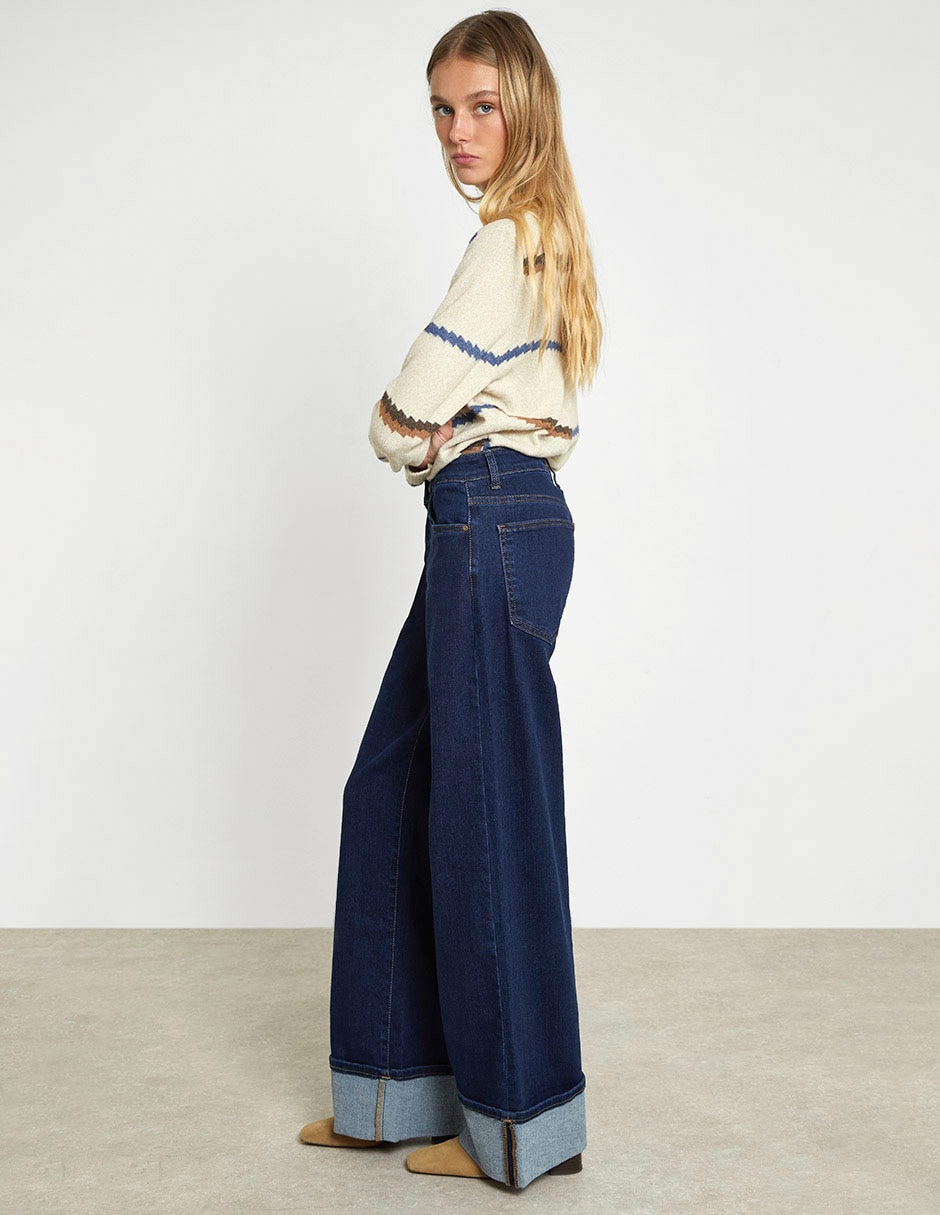 Jeans amplio para mujer 3