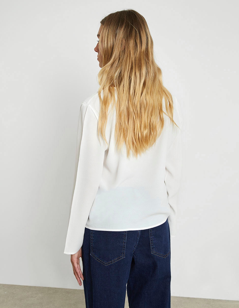 Blusa manga larga para mujer 5
