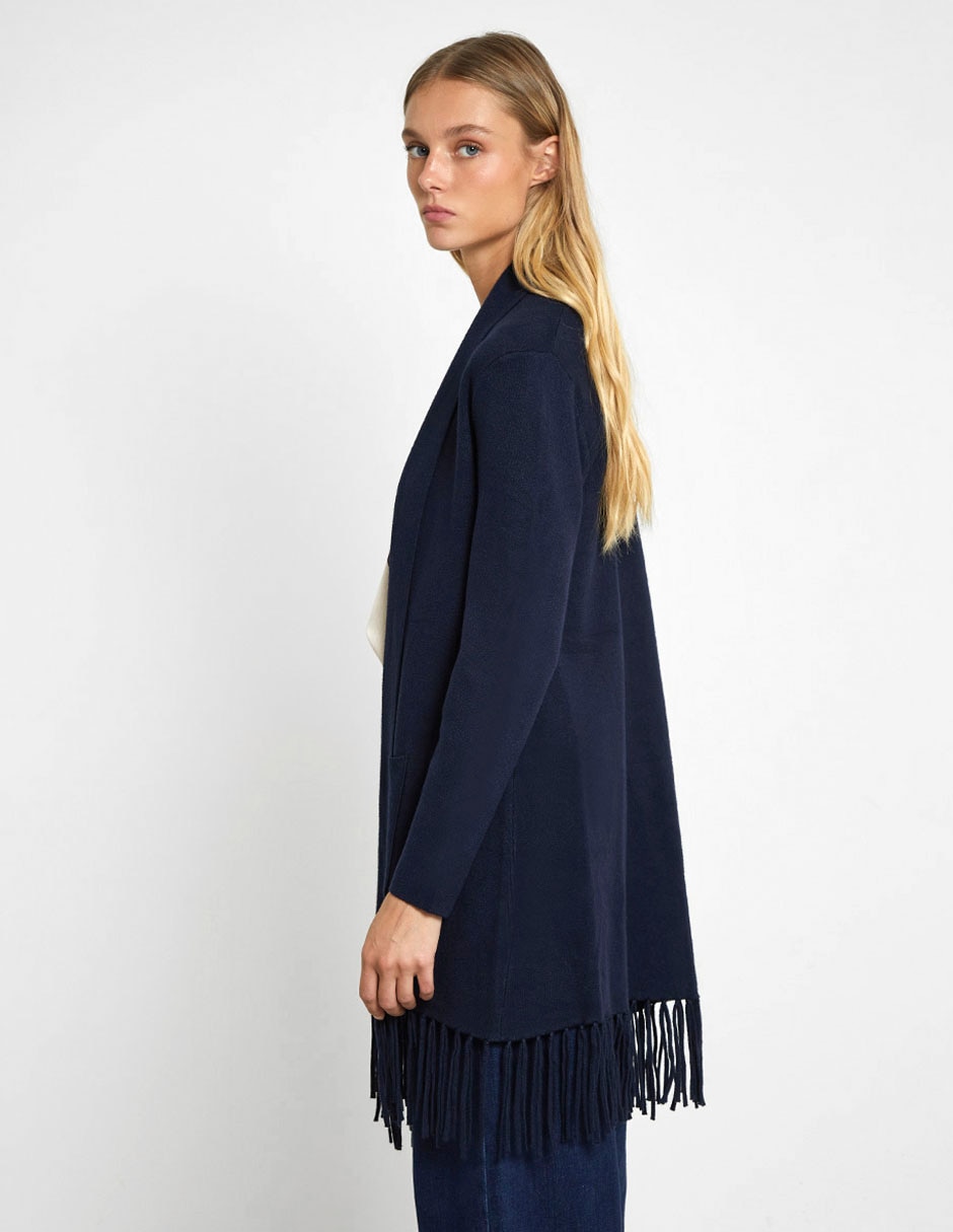 Suéter cuello chal para mujer 2