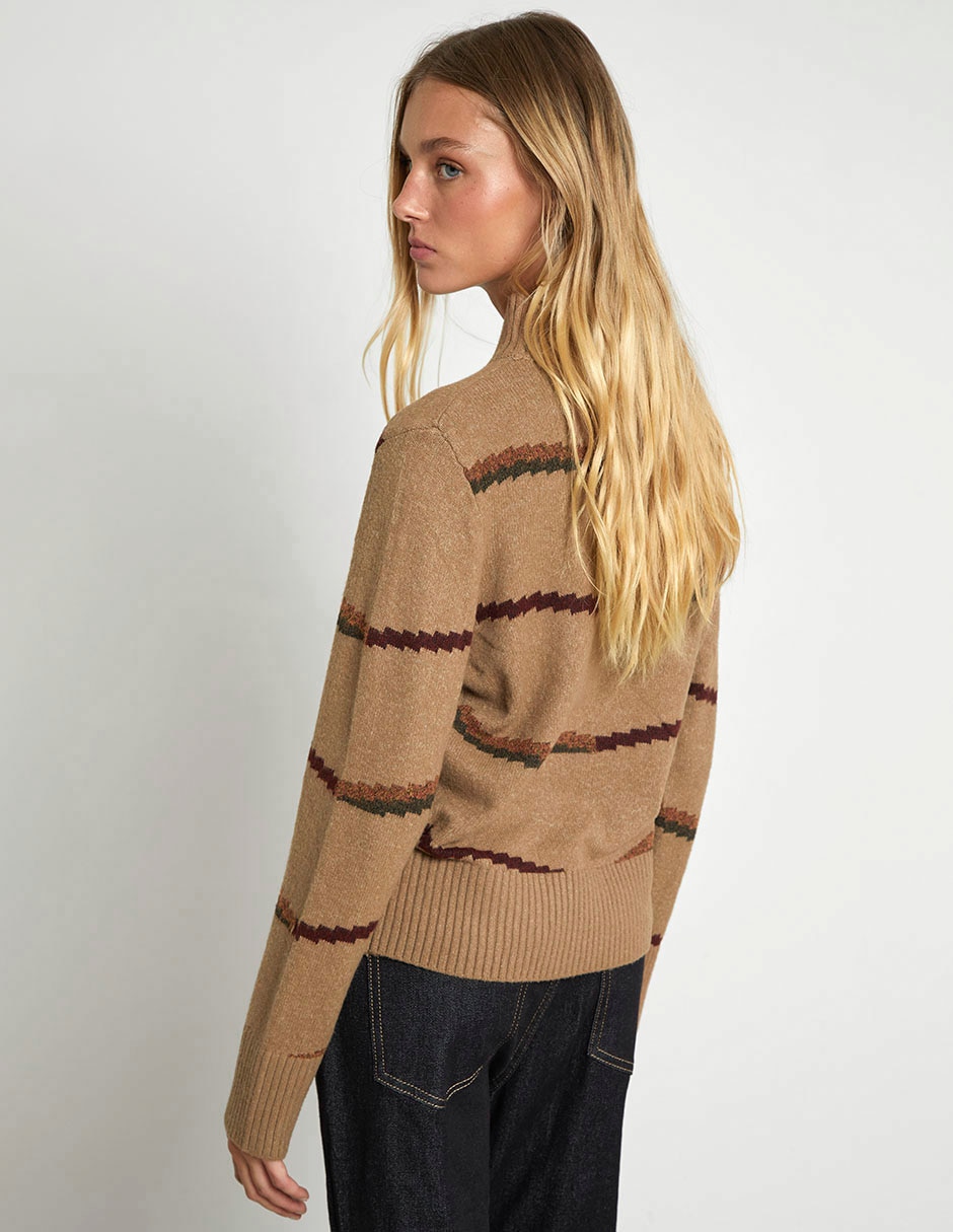 Suéter cuello alto para mujer 2