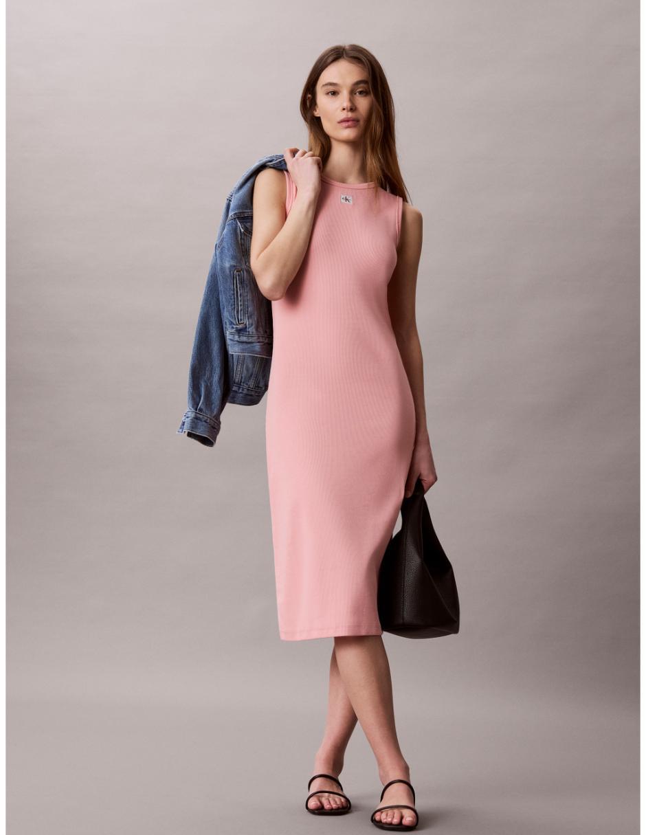 Vestido midi casual para mujer Vestido midi casual para mujer