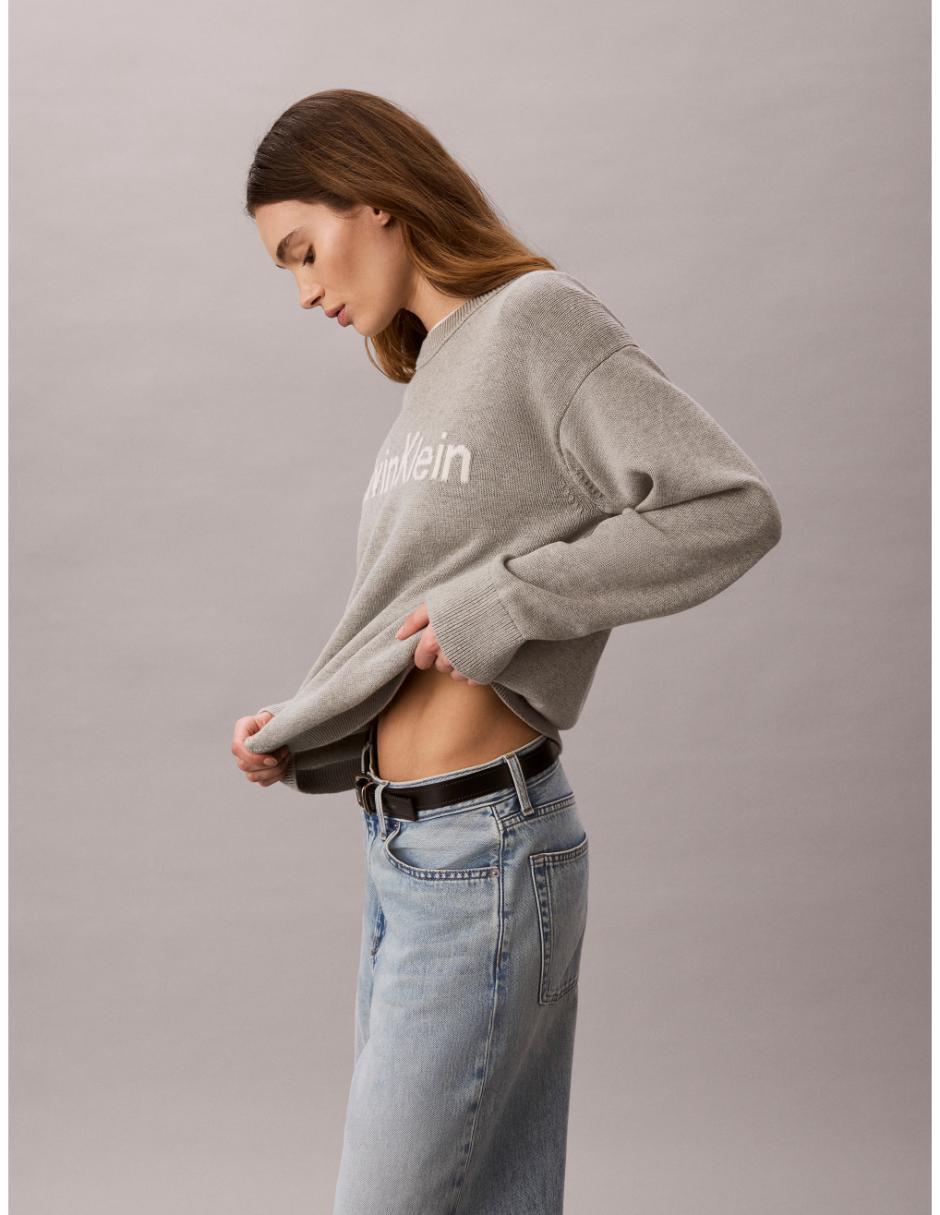 Suéter cuello redondo para mujer 2