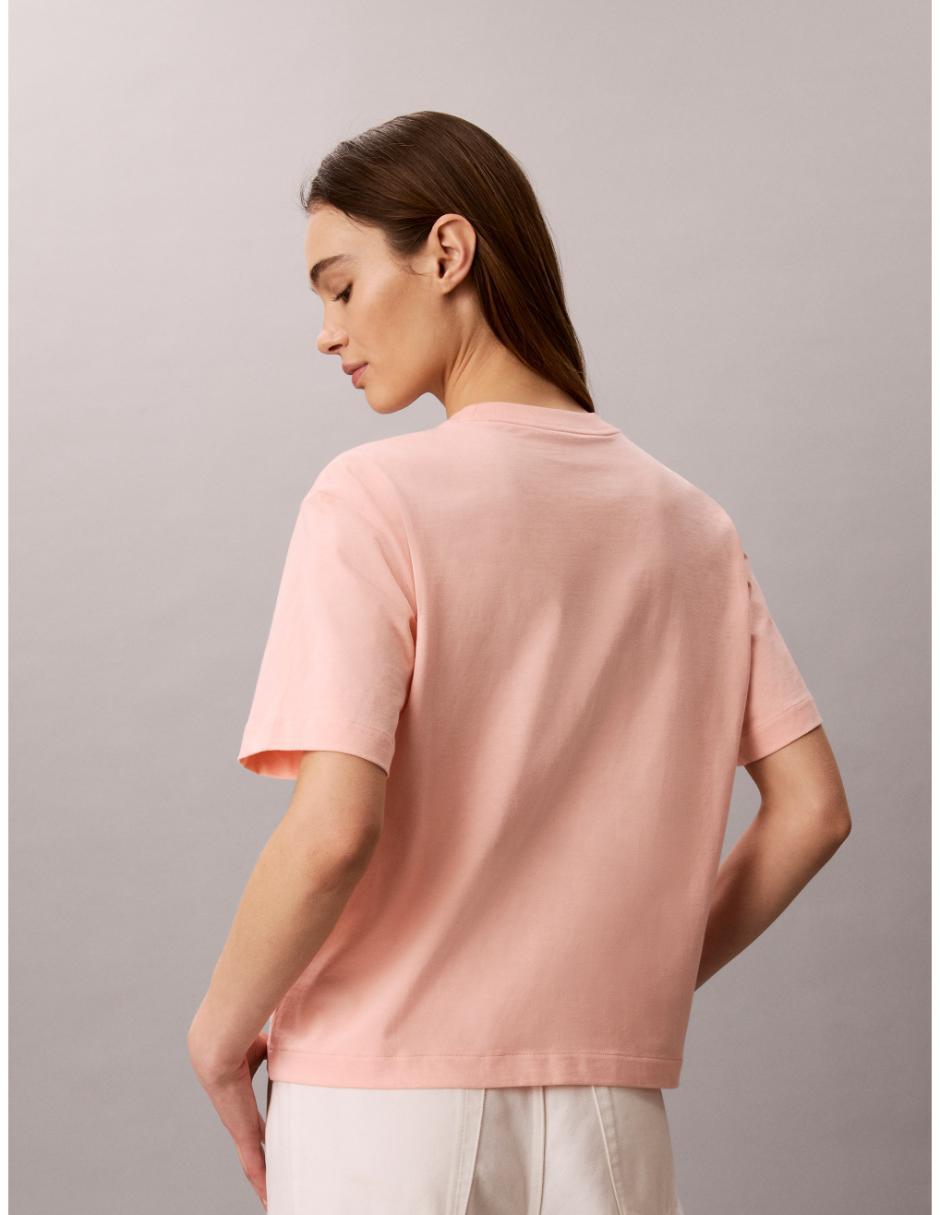 Playera manga corta cuello redondo para mujer 2