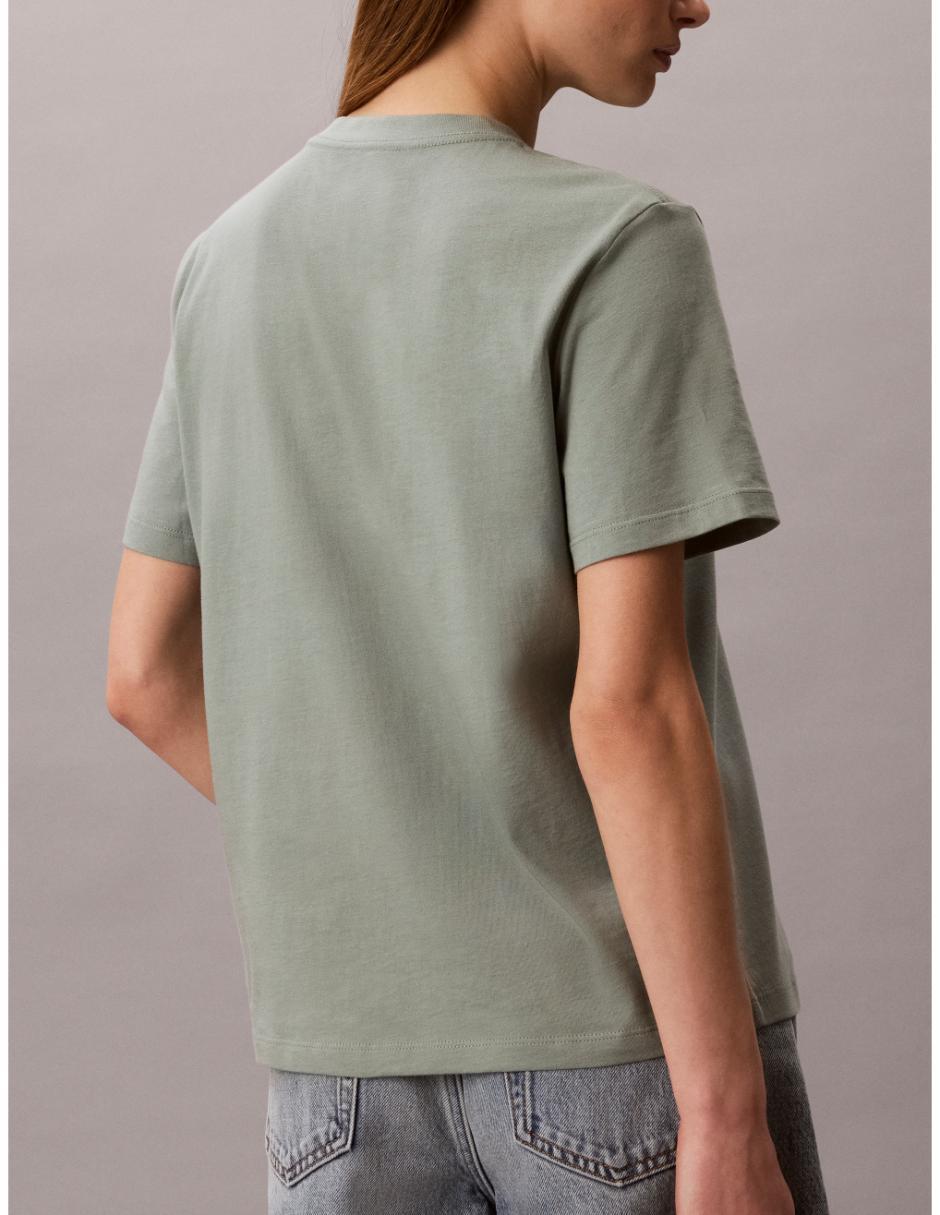 Playera manga corta cuello redondo para mujer 2