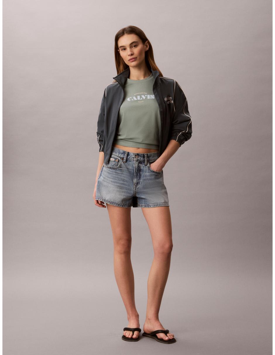 Playera manga corta cuello redondo para mujer 3