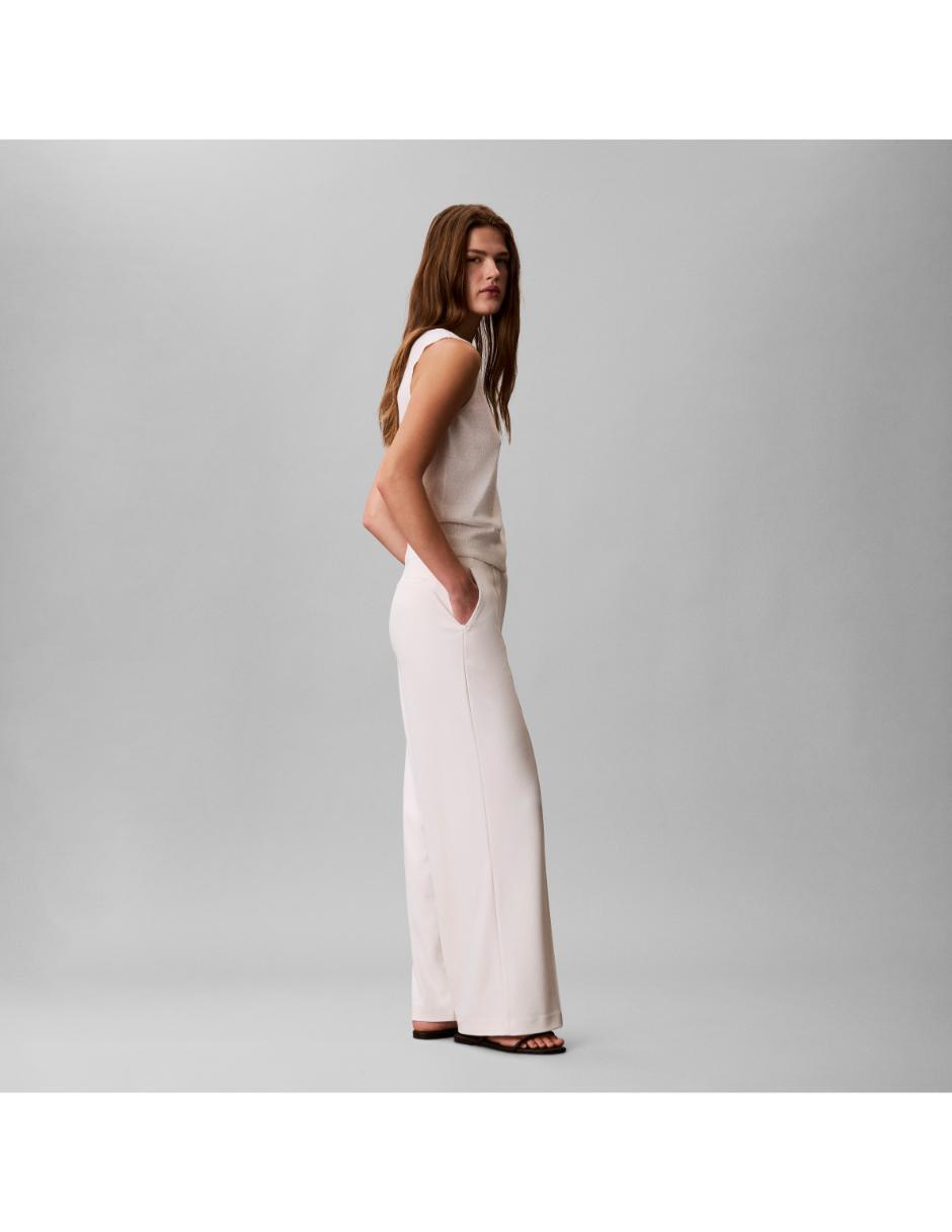 Pantalón regular wide leg para mujer 3