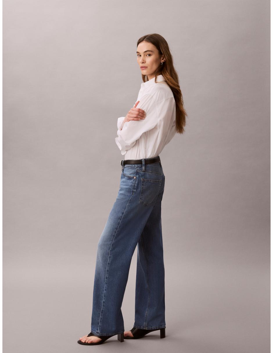Jeans/Jegging/Jeans jogger Regular Straight 47G703G-YLQ corte Cintura alta para mujer 6