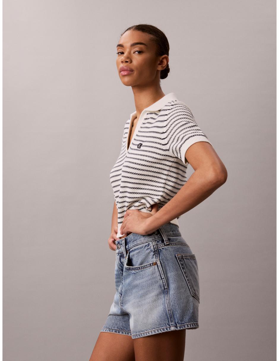 Playera tipo polo para mujer 4