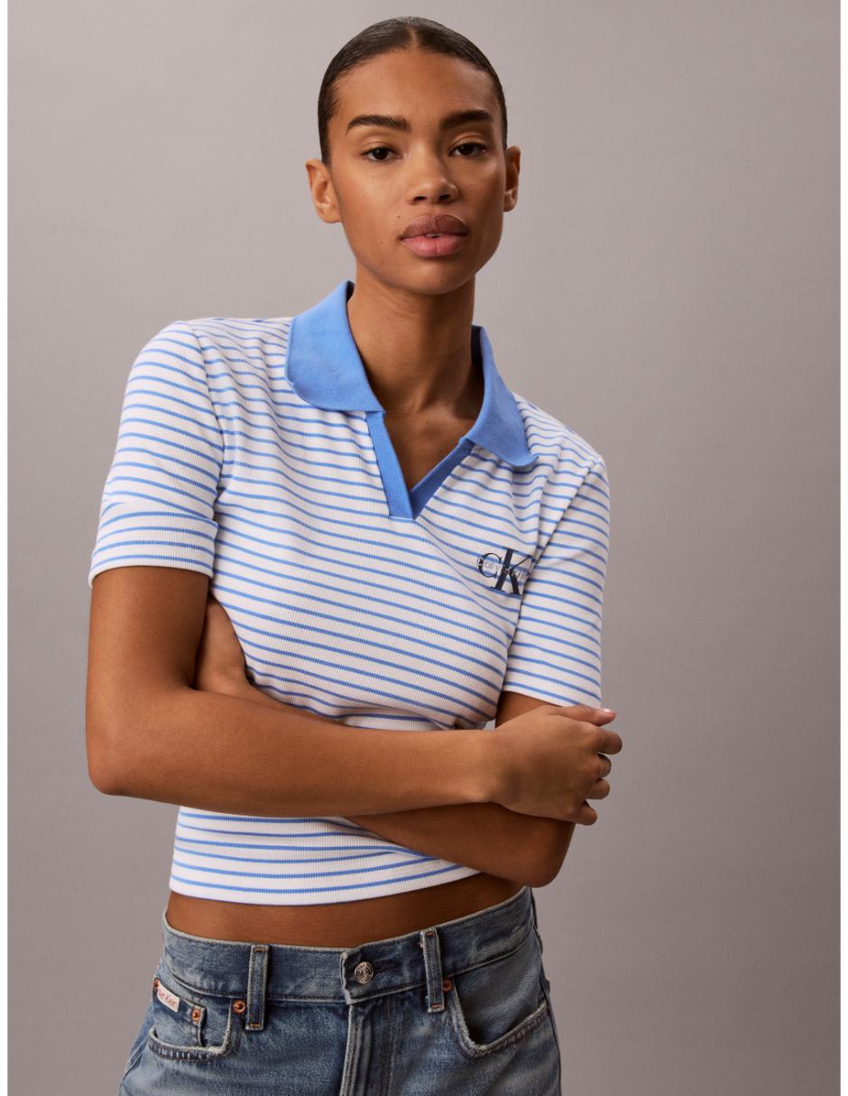 Playera tipo polo para mujer 4