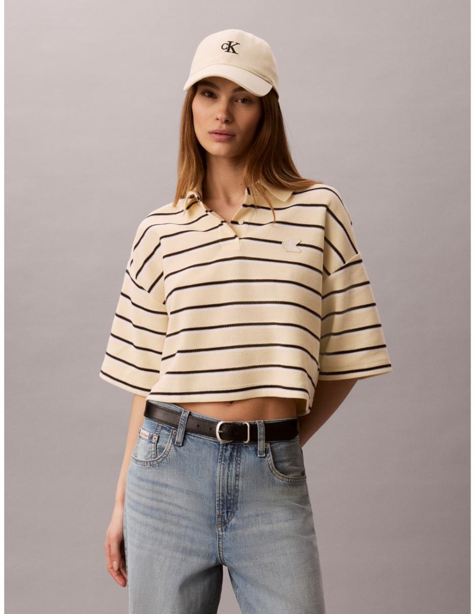 Playera tipo polo para mujer 4