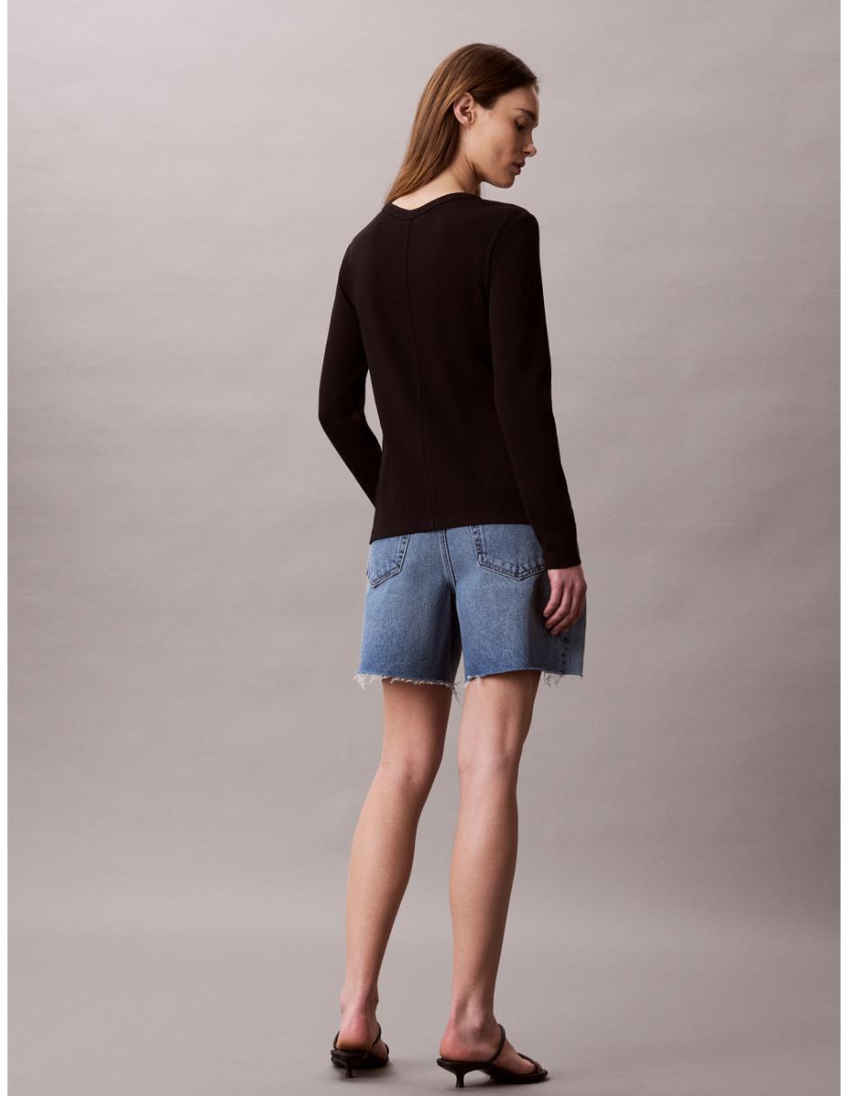 Suéter CK cuello V para mujer