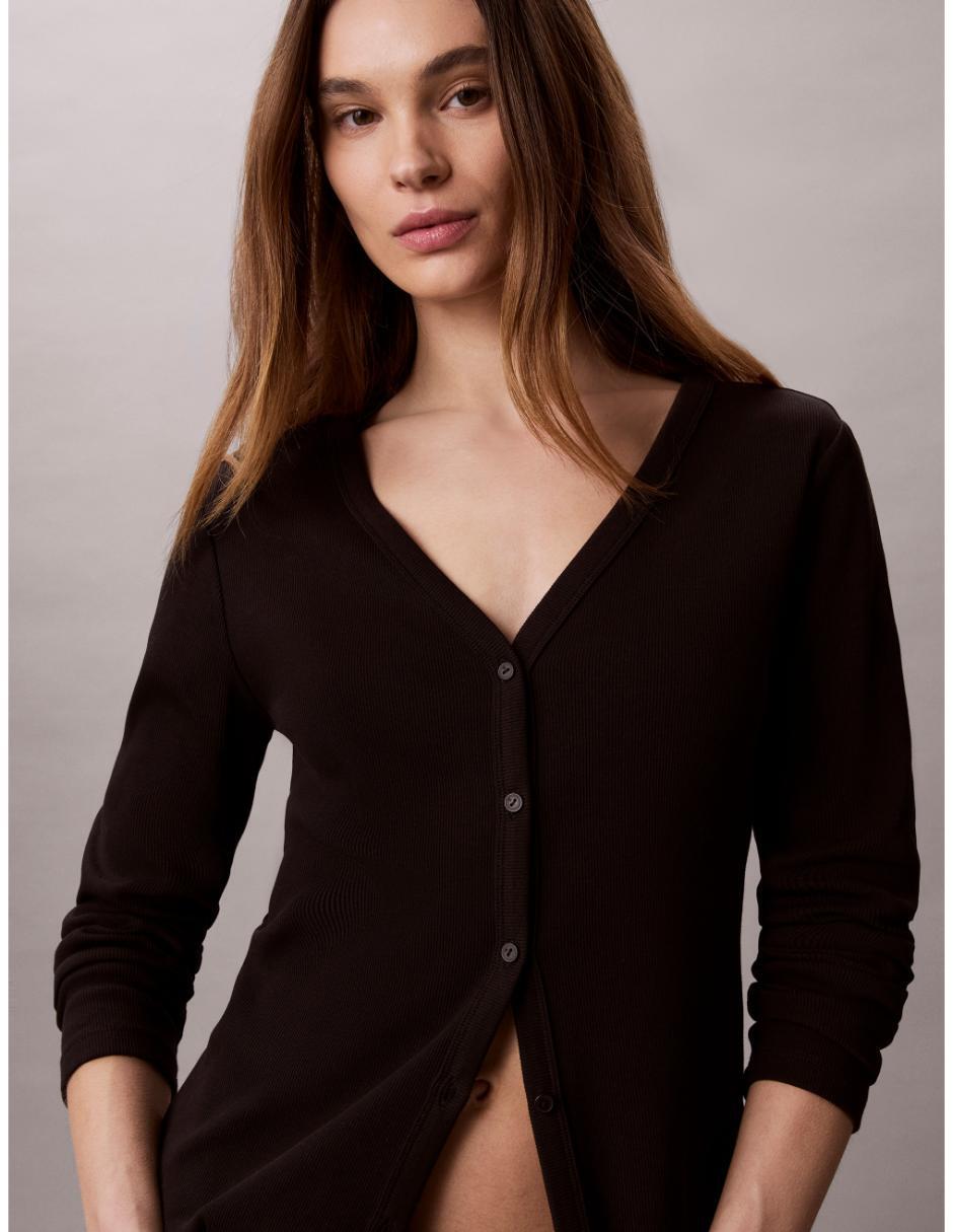 Suéter CK cuello V para mujer
