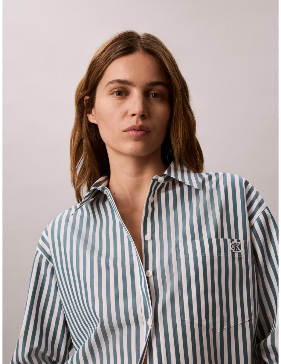 Blusa camisera manga Larga para mujer 3